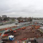 Building first phase starts on new city railway station