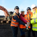 Work starts on new council homes development