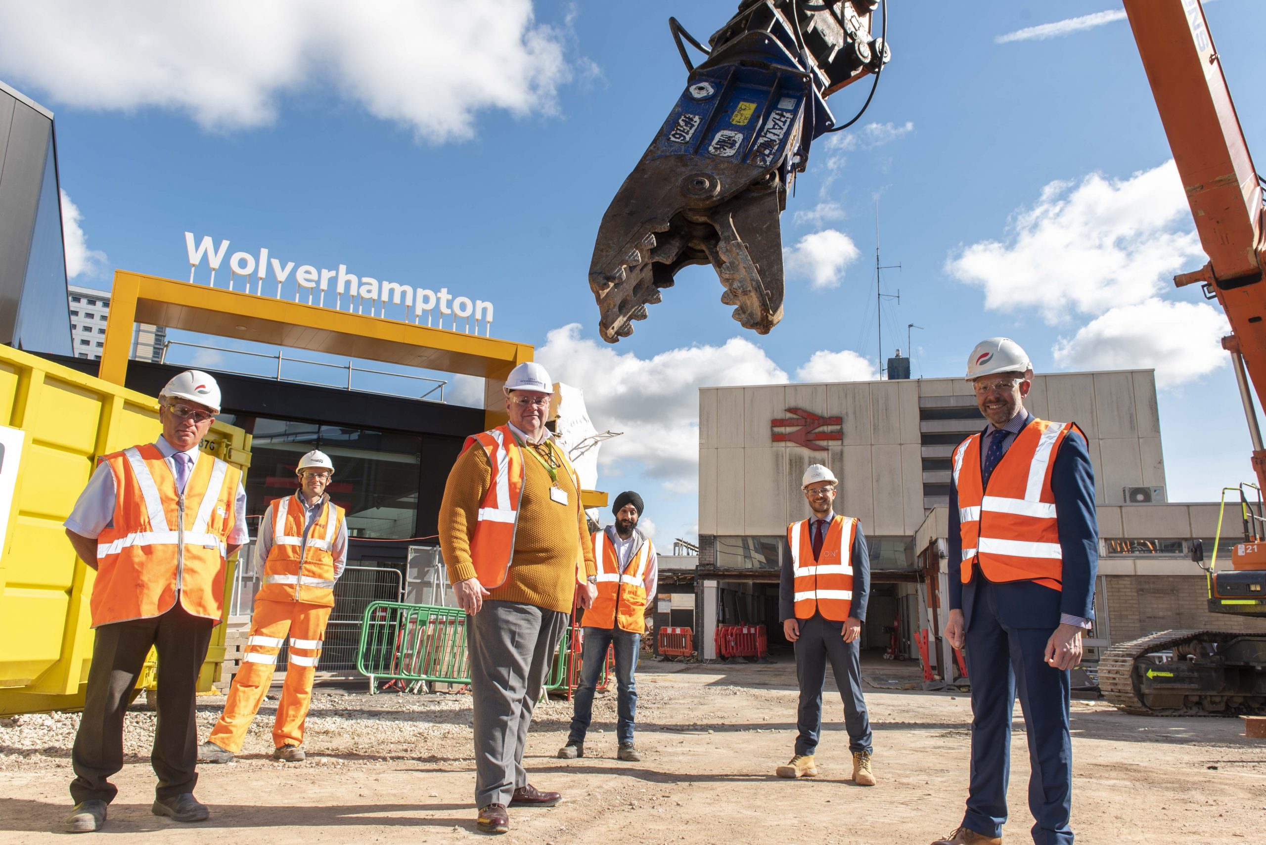 Historic day for Wolverhampton Railway Station scheme