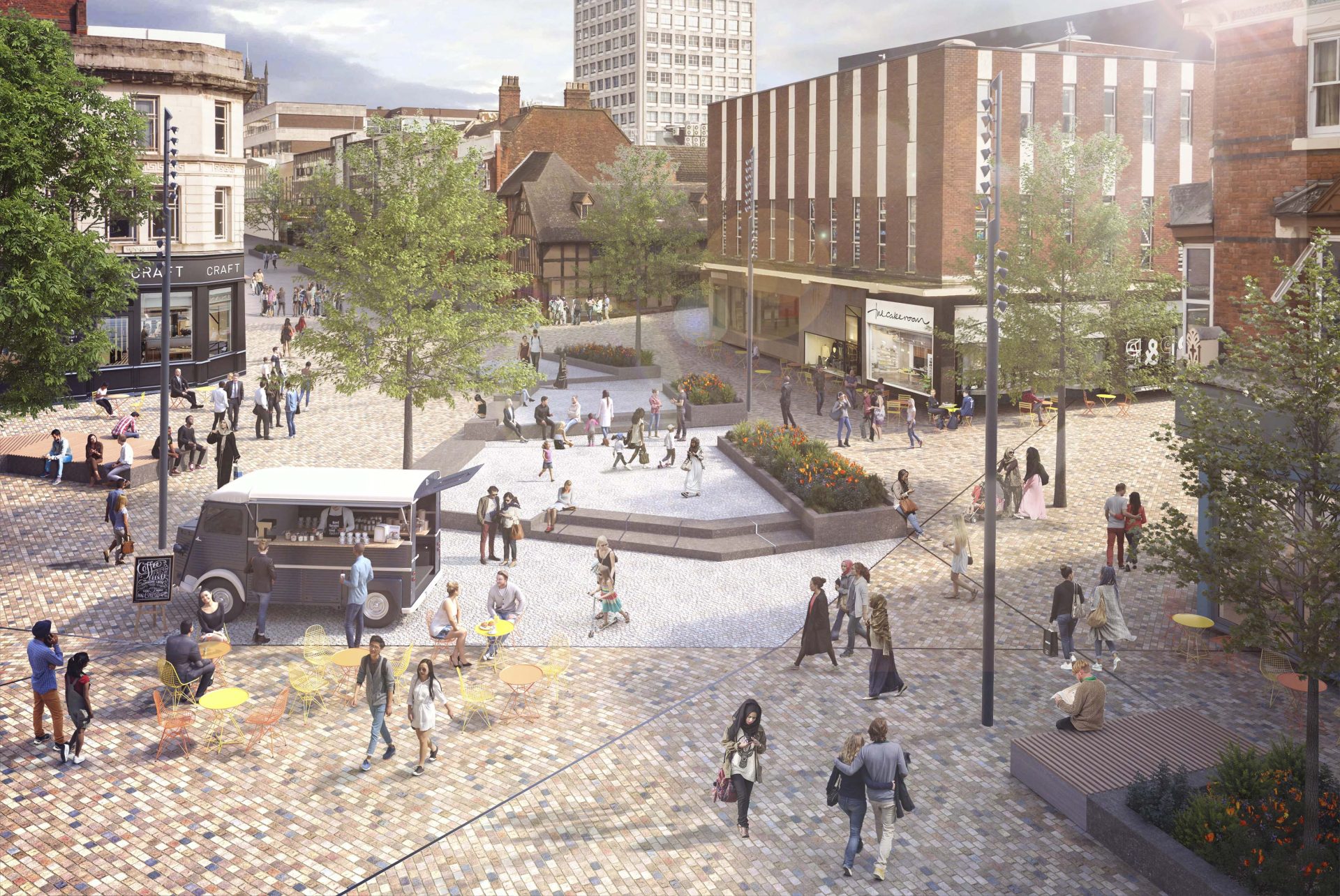 Wolverhampton city centre transformation starts this month