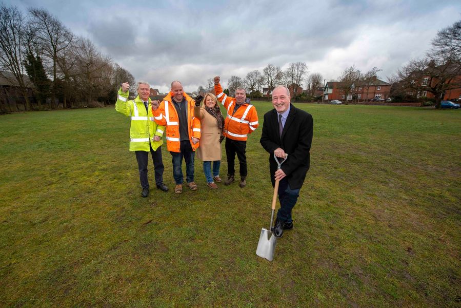 Work begins on transformation of playing fields for Bilston community