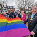 Council flies the rainbow flag for LGBT History Month