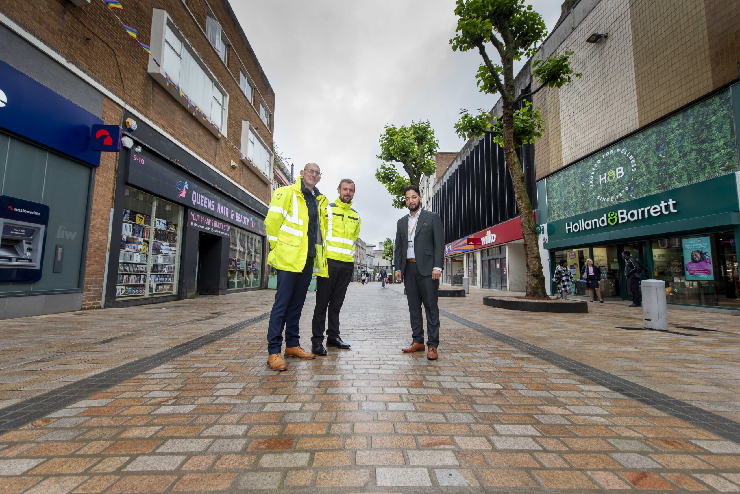 Completion of city centre repaving improves walkways for residents and visitors