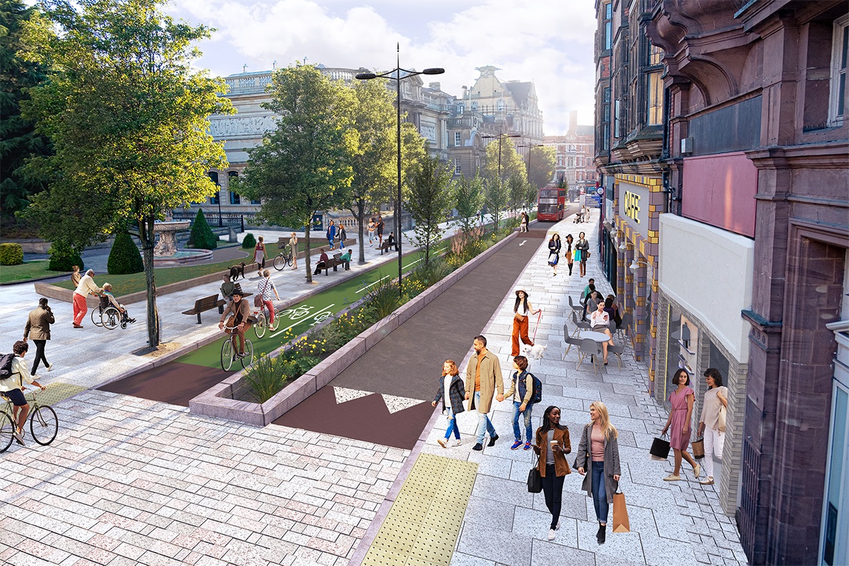 City centre improvement works progressing towards second stage in New Year